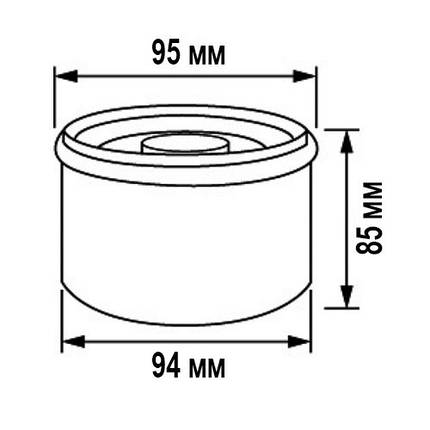 Фільтр оливний для 4 тактних Mercury 75 — 115 л.с. аналог 35-877761-Q01 Osculati., фото 3