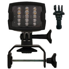 Прожектор XFS LED багатофункціональний Attwood 14185XFS-7 для човна та катера 15 світлодіодів ручне управління водостійкий 4