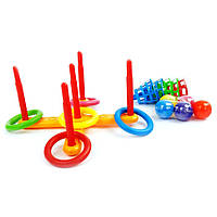 Кільцекид "Комбі" 15141, 5 м'ячиків в наборі