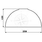 Бра для судна і яхти Porto Santo латунь синє скло E27 220 В 105 Вт IP20 Foresti & Suardi, фото 2