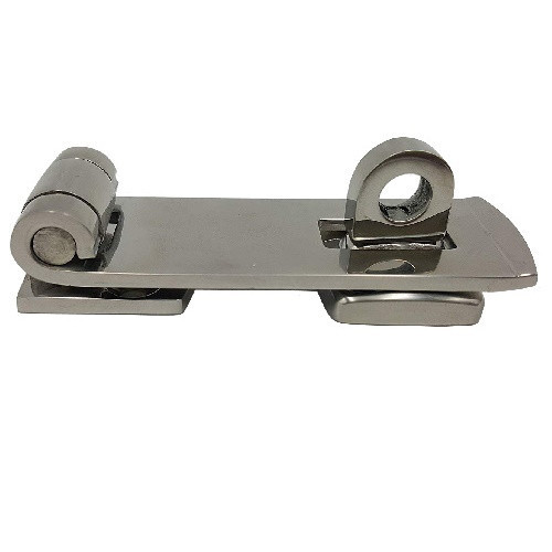 Засувка рундука 75 мм нержавіюча сталь Osculati для човна і катера поворотна вушка AISI 316 Італія