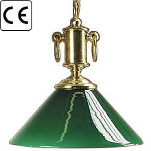 Люстра Port Harrison латунь зелене скло Е27 220 В 100 Вт для квартири та офісу Foresti & Suardi