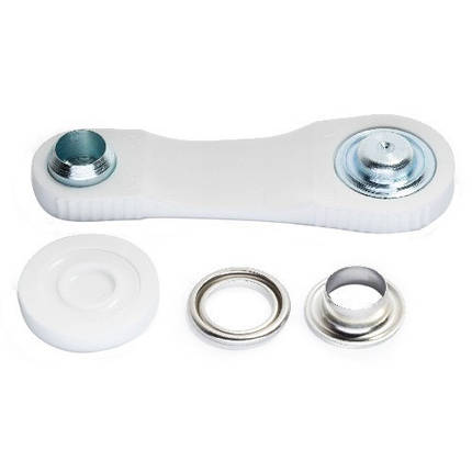 Люверси Prym комплект 10 шт 14 мм латунь Osculati для човнів і катерів з інструментом для встановлення Німеччина Італія, фото 2