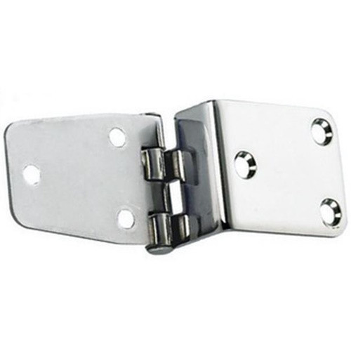 Петля вигнута 97.8×37 мм нержавіюча сталь Osculati для човна і катера товщина 2 мм Італія