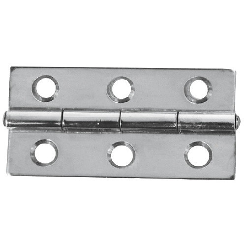 Петля 60×30 мм товщина 1.3 мм нержавіюча сталь Osculati для човна і катера шарнірна Італія