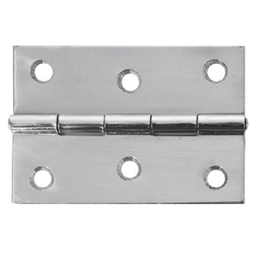 Петля 75×60 мм нержавіюча сталь Osculati для човна і катера товщина 1.3 мм Італія