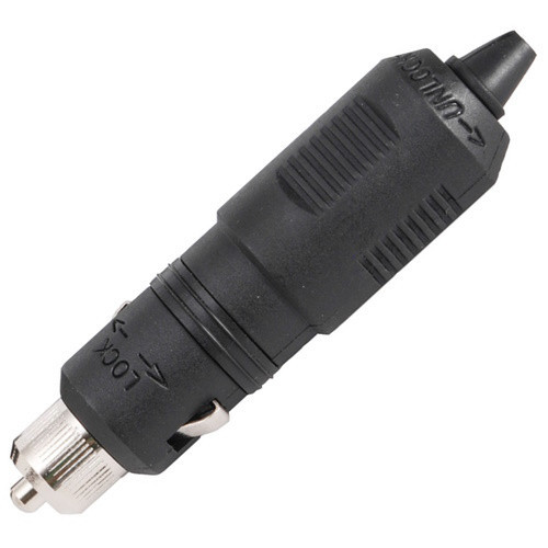 Вилка прикуривателя суднова 12/24 В Osculati 14.517.02 пластиковая з запобіжником і індикатором Італія, фото 1