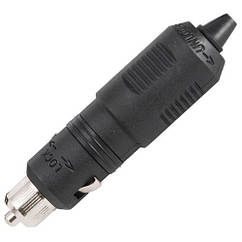 Вилка прикуривателя суднова 12/24 В Osculati 14.517.02 пластиковая з запобіжником і індикатором Італія