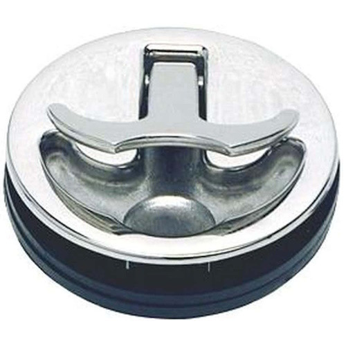 Ручка люка потайна з защіпкою Osculati без замка 62 мм з нержавіючої сталі AISI 316 для панелі 3-19 мм