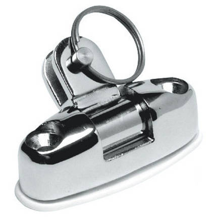 З'єднання шарнірне на 180° нержавіюча сталь Osculati для човна і катера з пластиковою основою і штифтом арт. 37.264.10, фото 1