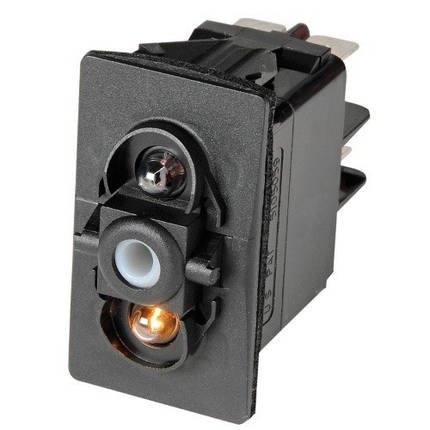 Вимикач клавішний CARLING SWITCH Contura II IP56 Osculati для судна човна і катера, фото 1