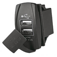Гніздо 2хUSB 12/24 В Osculati для судна човна і катера