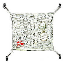 Сітка для зберігання предметів 300х200 мм Osculati для човна катера та яхти еластичний поліамід з гачками та резинками