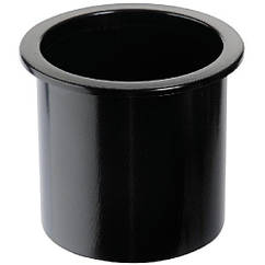 Врезний підстаканник для катера пластик чорний Attwood - зручний тримач для стаканів діаметром 86 мм висота 75 мм США.