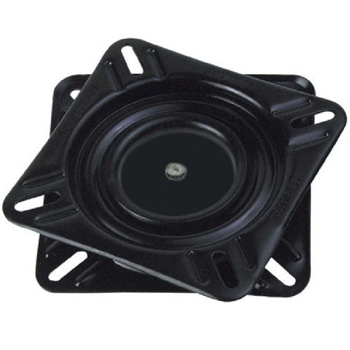 Оснування крісла обертове сталь Osculati для човна і яхти без стопора фрикційний механізм чорне 165x165x22 мм