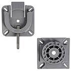 Оснування крісла суднового для човна і катера Osculati обертове пластикове з блокуванням 173x173x55 мм, фото 2