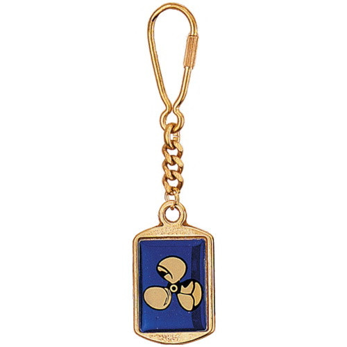 Брелок “Зображення гвинта” латунь Foresti & Suardi сувенірний карабін подарунок з Італії 35 х 40 мм