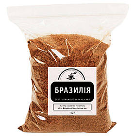Кава розчинна сублімована «Бразилія» (крупна гранула), 1кг