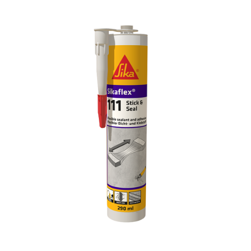 Клей-герметик Sika Sikaflex-111 Stik & Seal 300 мл білий
