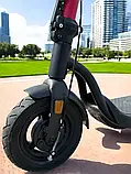 Потужний електросамокат Grower SO2 з великими колесами 10”, 350 Вт, витримує 120 кг, швидкість 22 км/год, фото 5
