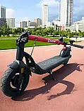 Потужний електросамокат Grower SO2 з великими колесами 10”, 350 Вт, витримує 120 кг, швидкість 22 км/год, фото 3