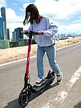 Потужний електросамокат Grower SO2 з великими колесами 10”, 350 Вт, витримує 120 кг, швидкість 22 км/год, фото 9