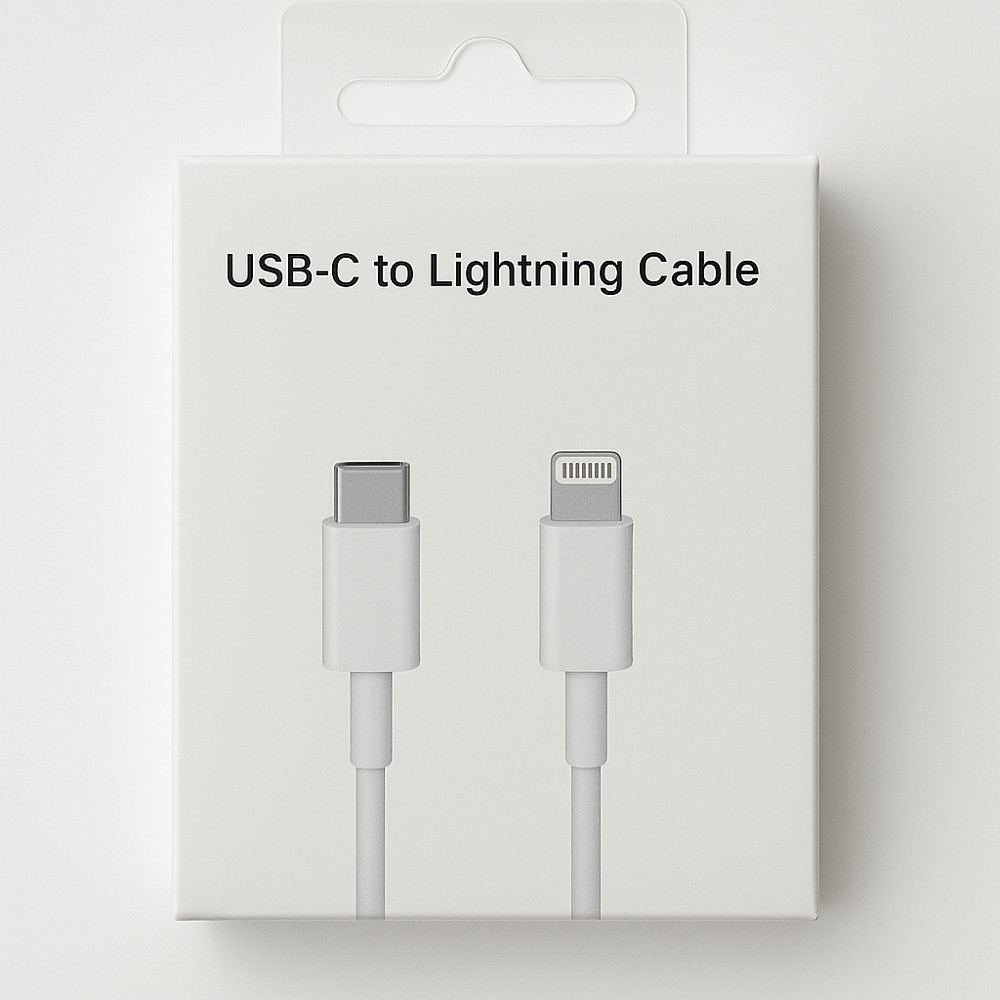 Шнур зарядки iPhone iPad Type-C Lightning Apple, фото 1