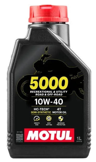 Масло моторне Motul 5000 10W40 4T, 1л