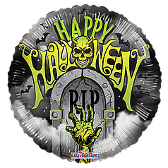 Коло 18" KALEIDOSCOPE-КЛ Happy Halloween - зелений напис