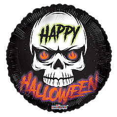 Коло 18" KALEIDOSCOPE-КЛ Happy Halloween - череп
