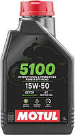 Масло моторне для мотоцикла Motul 5100 4T 15W50, 1л