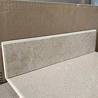 Керамічний плинтус ZLX80312 7.6x30 білий матовий