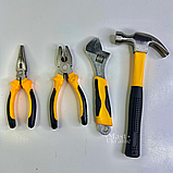 Шуруповерт з 2 акумуляторами 24V 5A/h Li-Ion, ударний шурупокрут з набором інструментів у кейсі JMX-6939-Yellow, фото 8