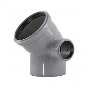 Коліно 2 пл 110x100х45+ 50х90° (праве) TA Sewage