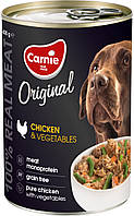 Вологий корм для собак Carnie Original Mono Protein з куркою та овочами 400 гр