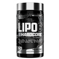 Жироспалювач Lipo-6 Hardcore Nutrex Research 60 капс