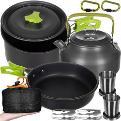 Туристичний посуд Trizand 23667 18 шт.