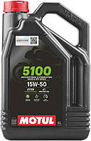 Масло моторне для мотоцикла Motul 5100 4T 15W50, 4л