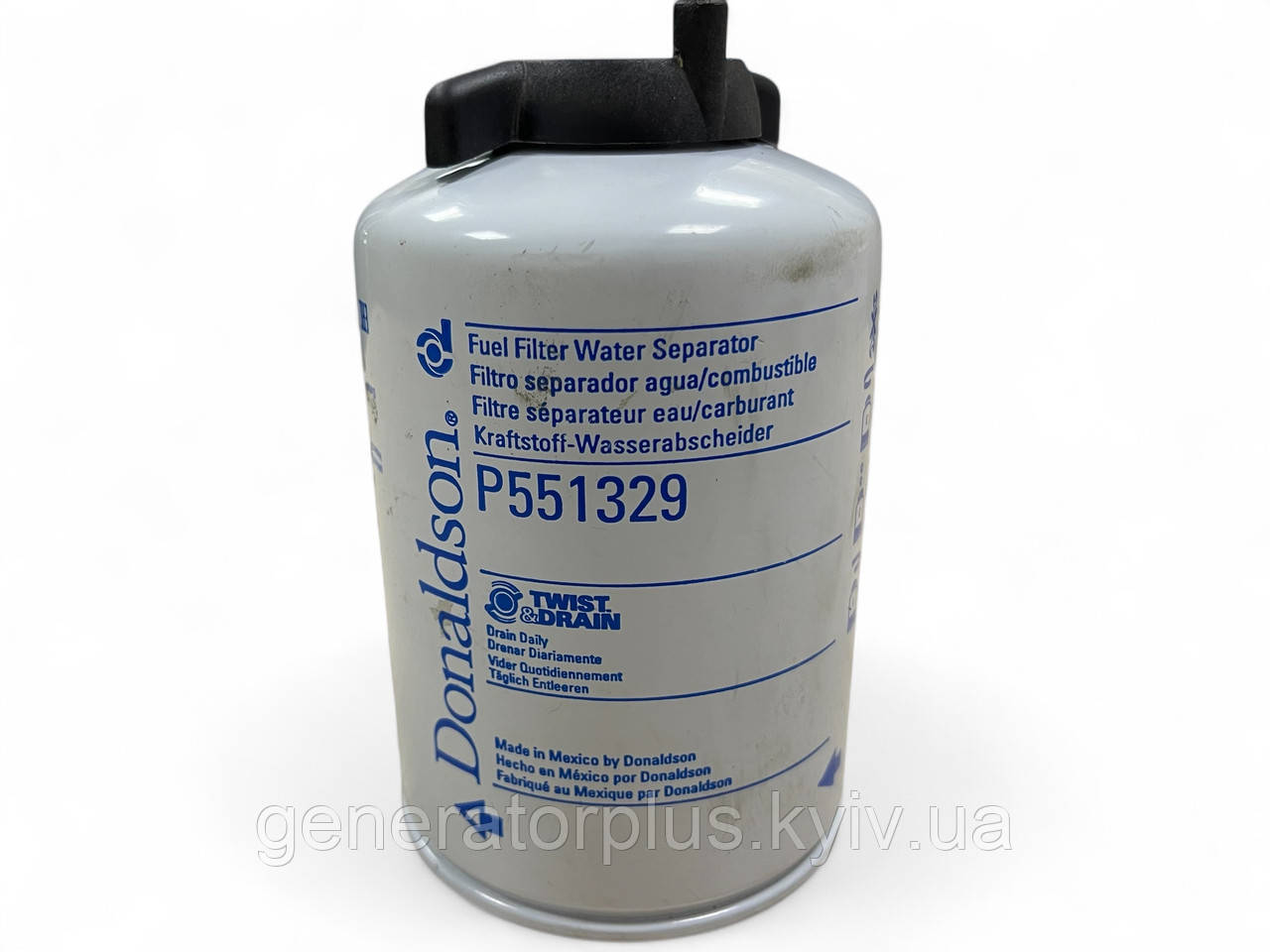 Паливний фільтр Donaldson P551329/FS1280 (BF1280/H17WK06/84476807/ WK9165X/43923093) Різь M13/16"-18, фото 1
