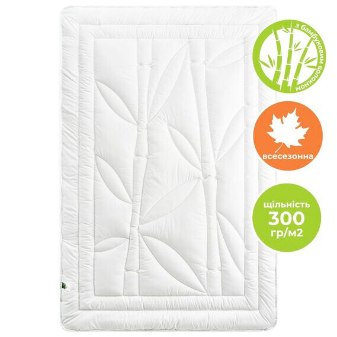Ковдра 175*210 Comfort Bamboo бамбукова наповнювачем всесезонна