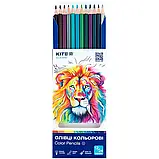 Олівці Kite Classic кольорові двосторонні, 12 шт., фото 4