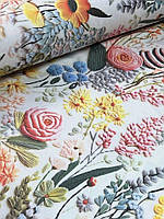 Тканина Ранфорс для постільної білизни ш.240 Квітуче поле 5D