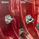 Упори замка дверей Auto bert car dor bamper Subaru (демопфері, гумки), фото 6