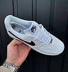 Чоловічі кросівки Nike Air Force 1 Low білі найки. Розмір 41-45, фото 7