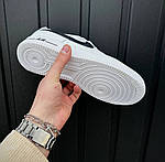 Чоловічі кросівки Nike Air Force 1 Low білі найки. Розмір 41-45, фото 8
