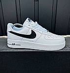 Чоловічі кросівки Nike Air Force 1 Low білі найки. Розмір 41-45, фото 9
