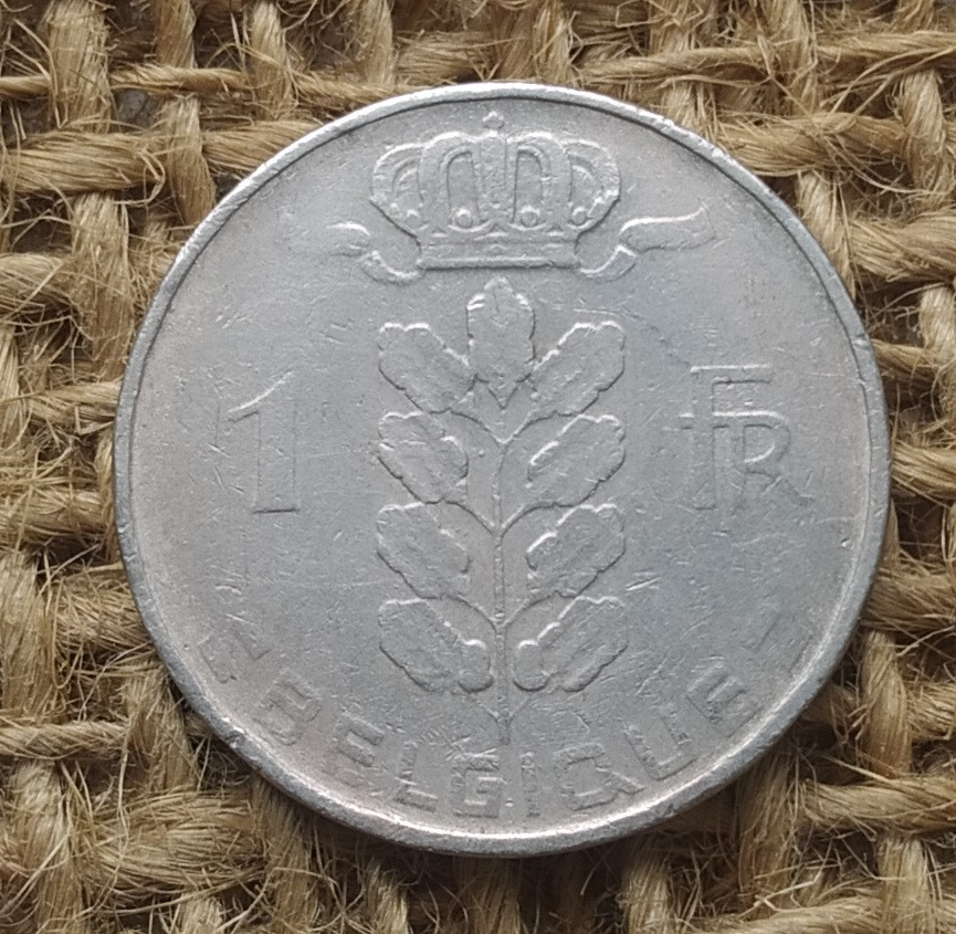 1 франк 1961 року. Бельгiя