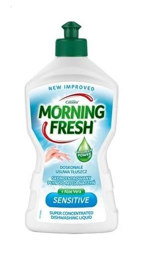 Засіб для миття посуду Morning Fresh Sensitive 450 мл, фото 1