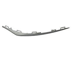 Накладка переднього бампера Mercedes-Benz CLA C117 (W117) ліва  (2017 - 2019р) хром OEM A1178855000