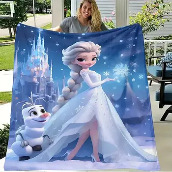Плюшевий плед ковдра Холодне серце Ельза Frozen